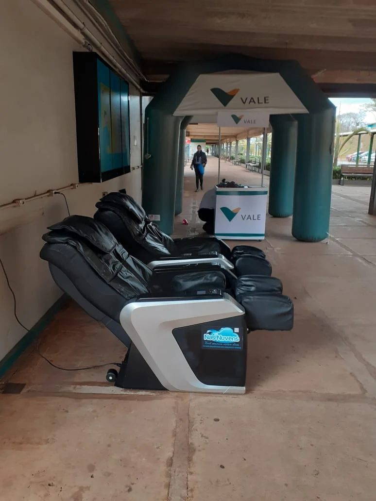 aluguel de cadeira de massagem em Minas Gerais