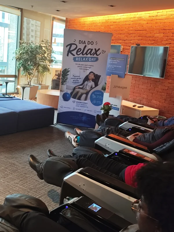 Empresa de aluguel de poltronas de massagem