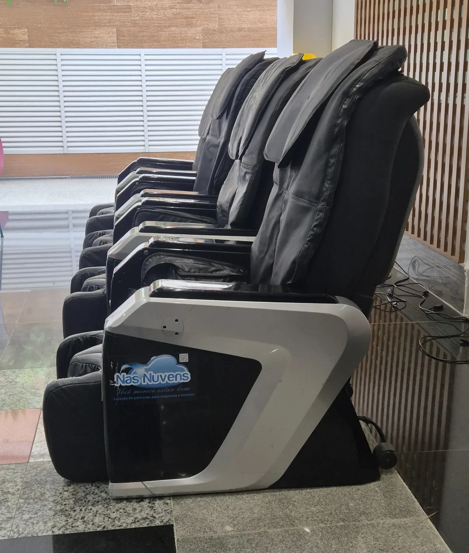 Empresa de aluguel de poltronas de massagem