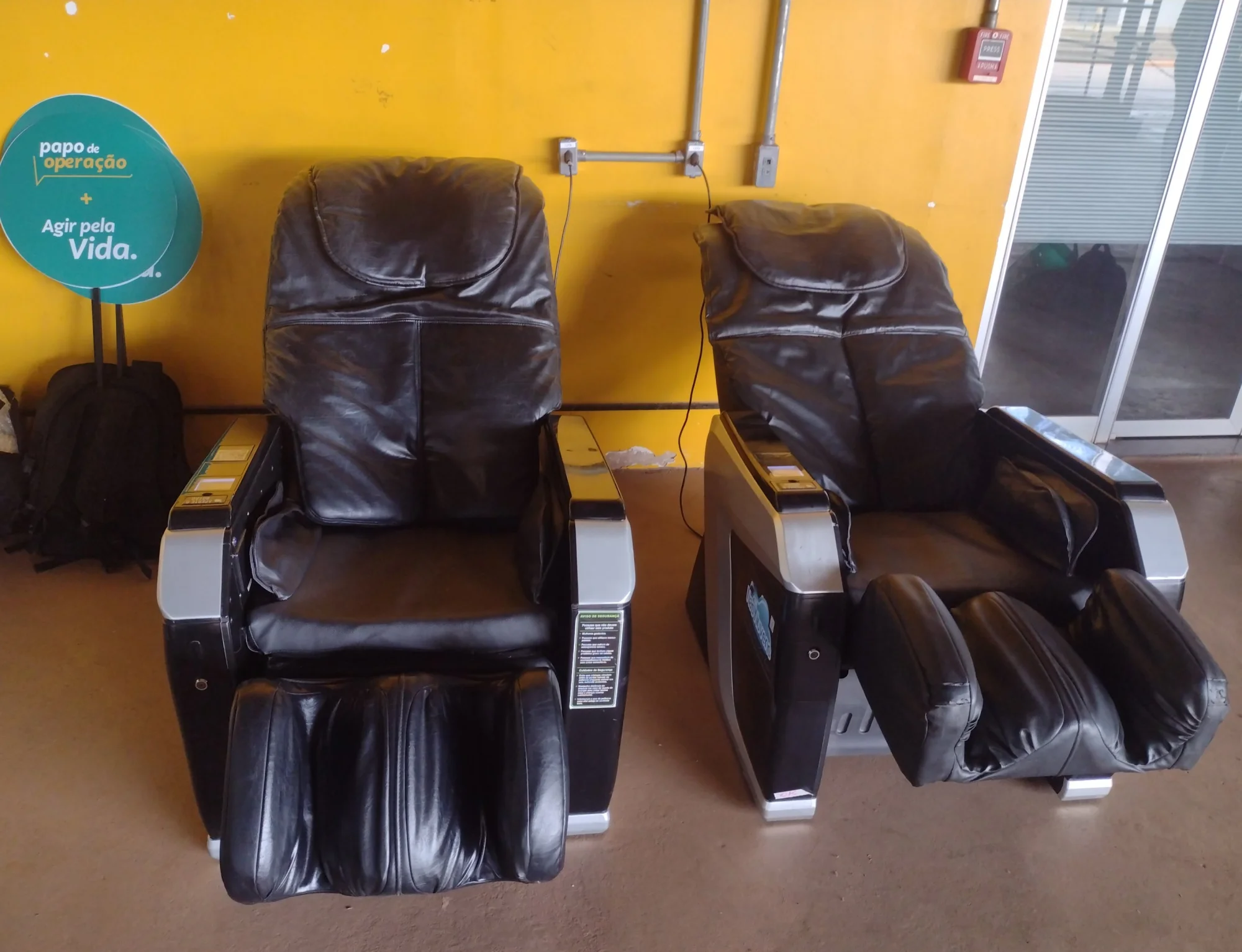 locação de cadeira de massagem