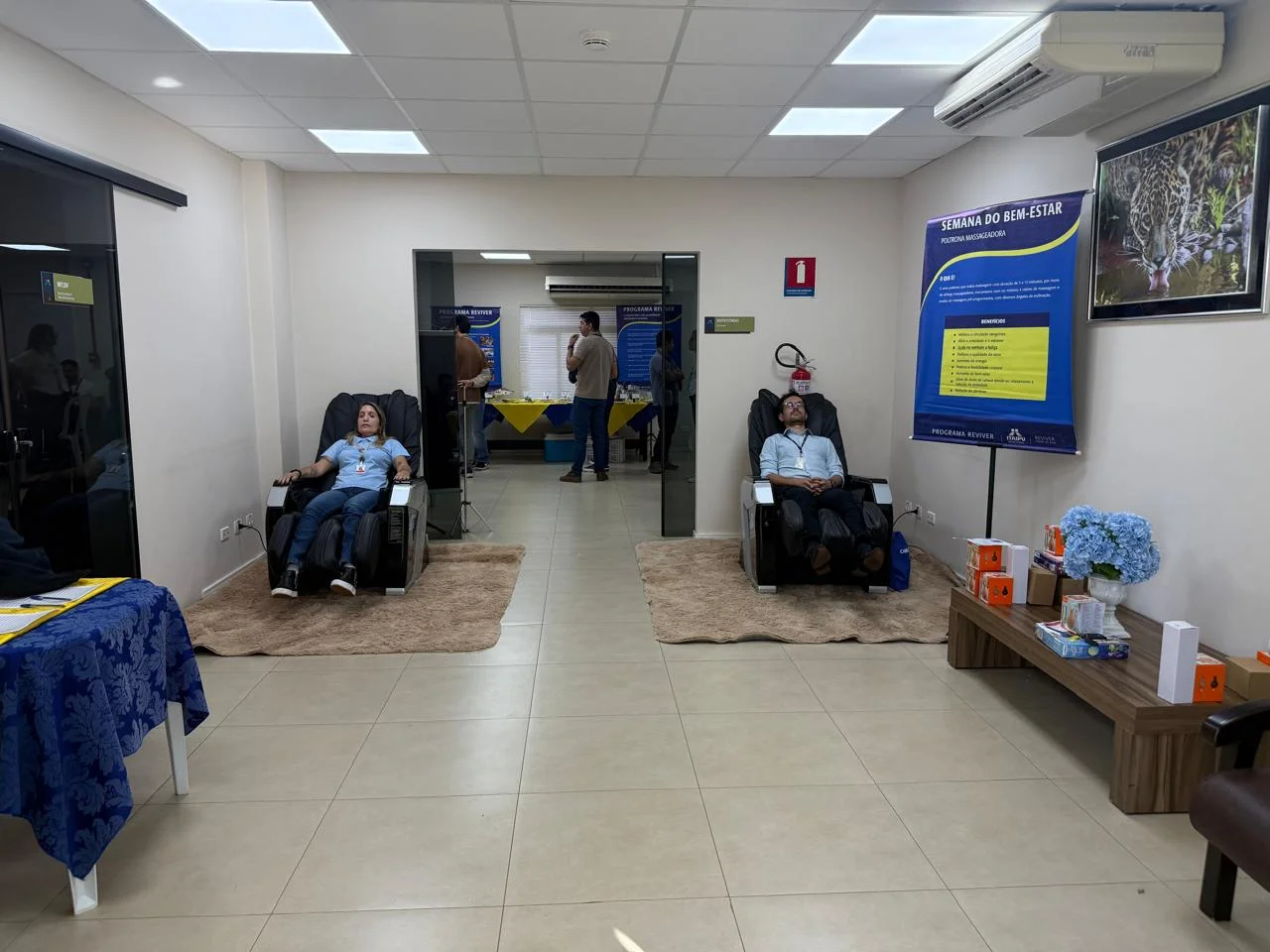 Locação de poltrona de massagem para eventos