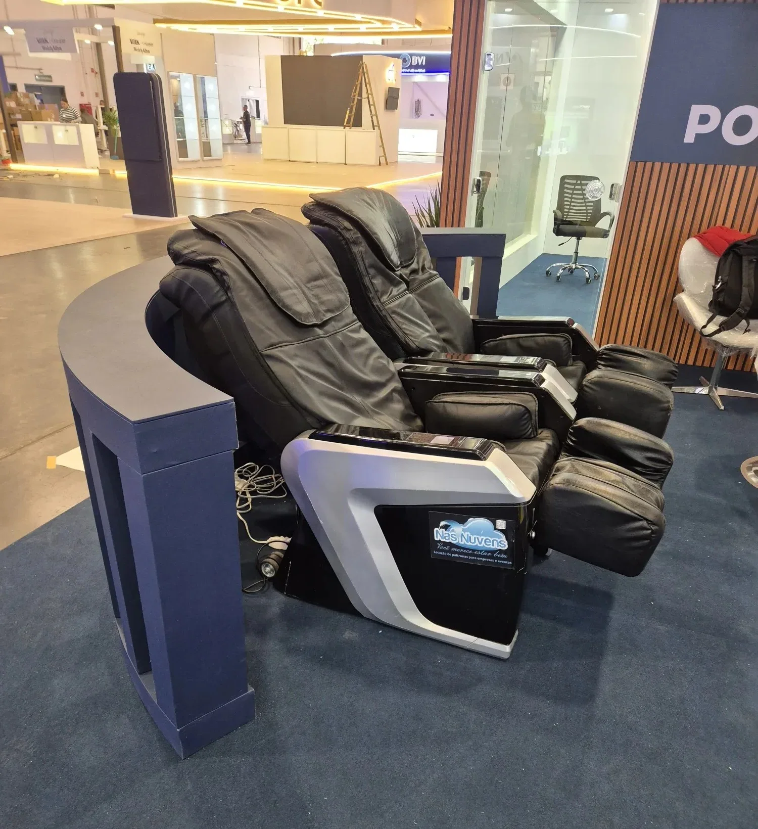 Locação de poltrona de massagem para eventos