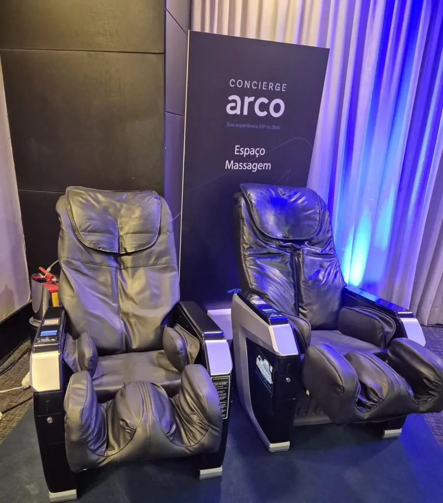 Aluguel de Poltronas Automassageadoras para Ativações de Marca
